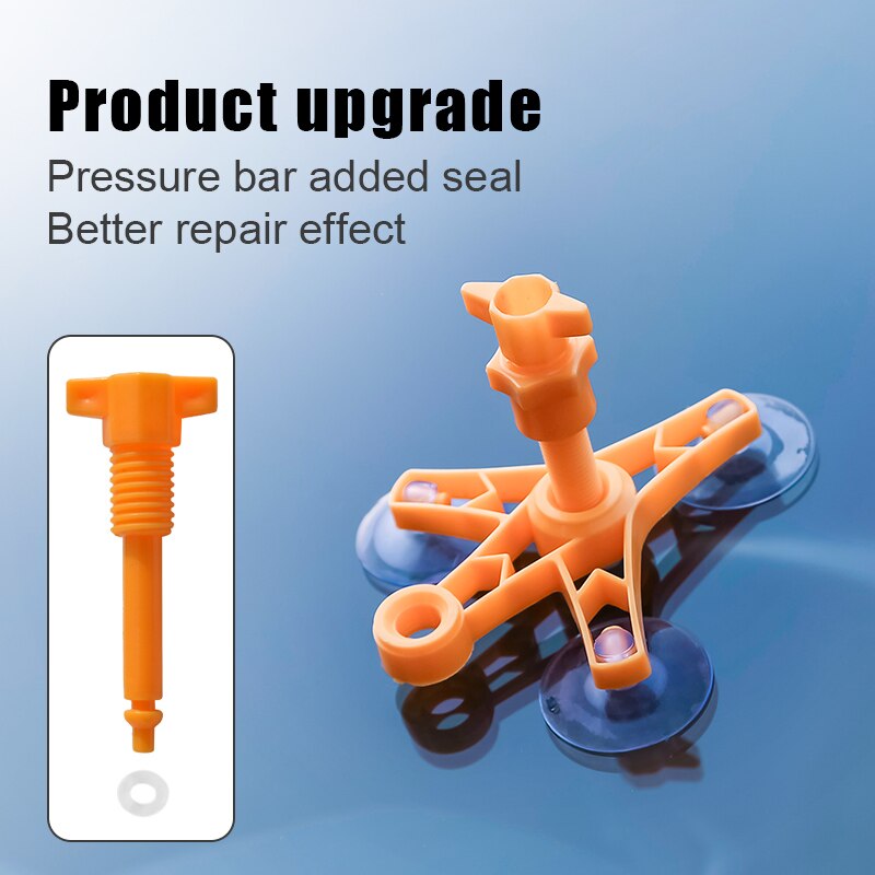 Windshield Repair Kit Quick Fix Car Windscreen Bullseye Rock Chip Crack Scratch F-Best