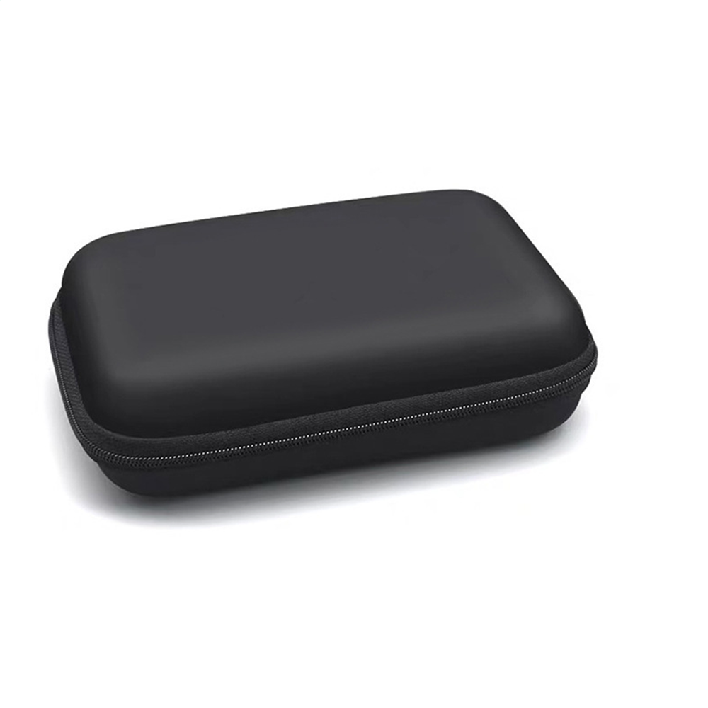 Organizer buideltas, reisorganisatortas Draagbare multifunctionele tas voor kabel, snoer, oplader, harde schijf, oortelefoon zwart