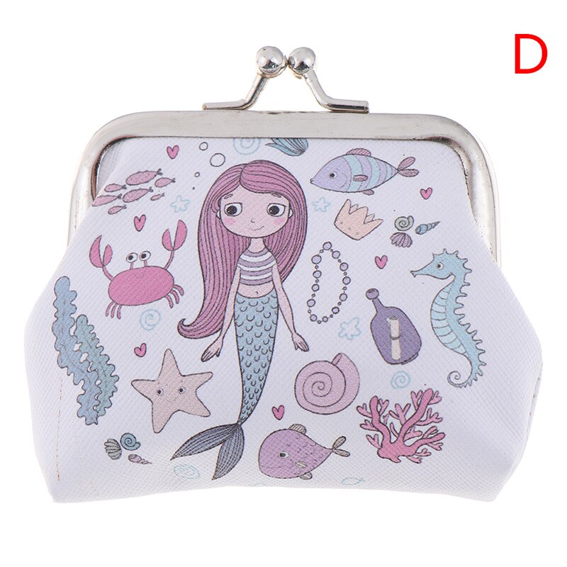 1PC Mermaid Coin Purse Mermaid Party Baby Shower Birthday Decorations Kids: D