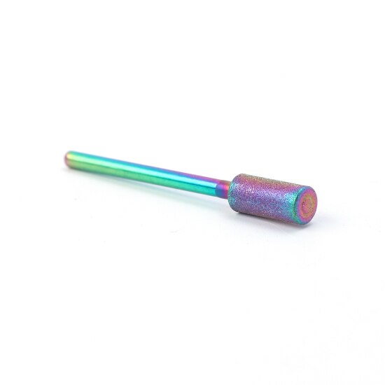 Stz 1pc regnbue neglebor til elektrisk boremaskine fræser hårdmetal keramisk neglefilsliber manicure værktøj  #1514-2