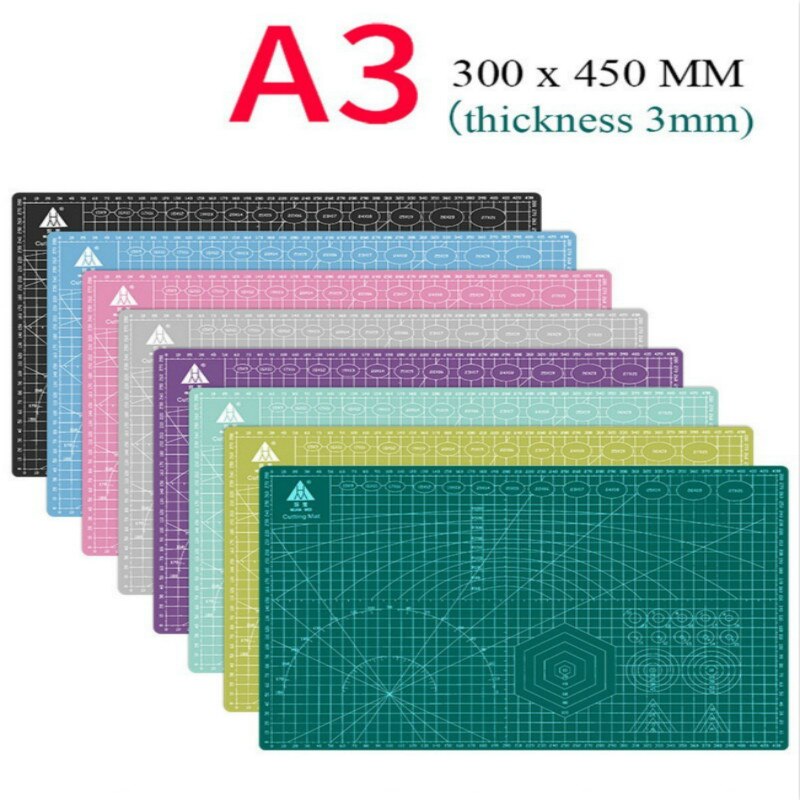 A3 clipping with lath large pad handwritten paper mermaid model rubber drawing cutting pad business student cutting pad