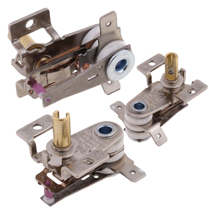 Ac 250V 16A Verstelbare 90 Celsius Temperatuur Schakelaar Bimetaal Verwarming Thermostaat KDT-200