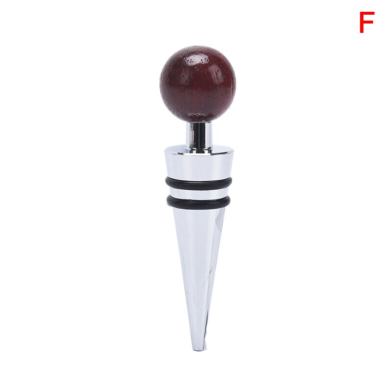 10Styles Wine Bottle Stopper Zinc Alloy Decorative Snowflake Stopper Party Supplies for Keeping Wine Fresh: YHG841-F