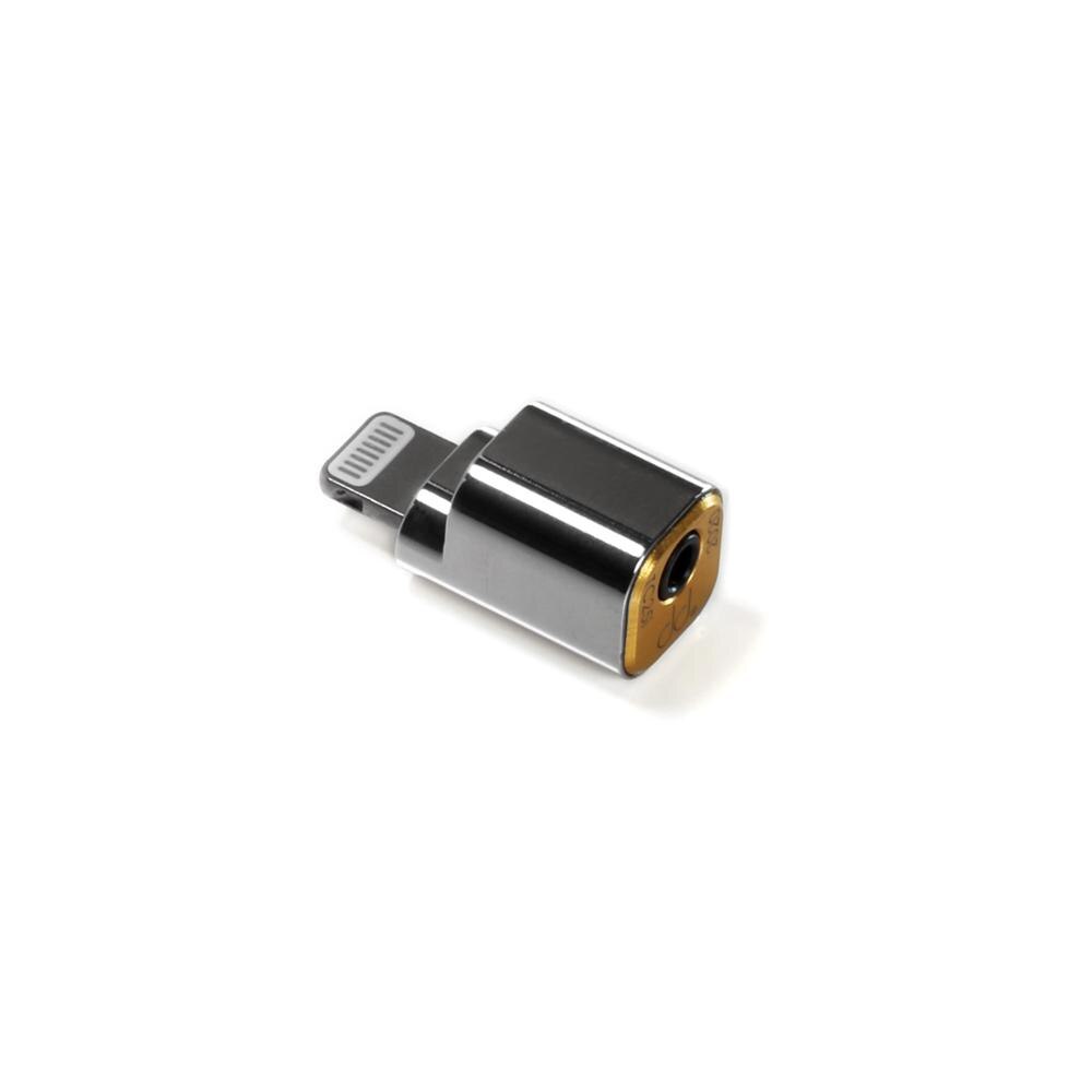 DD ddHiFi TC25i adattatore per cuffie Jack LTG a 2.5mm per uscita dispositivo iOS con IEM e auricolari terminati da 2.5mm