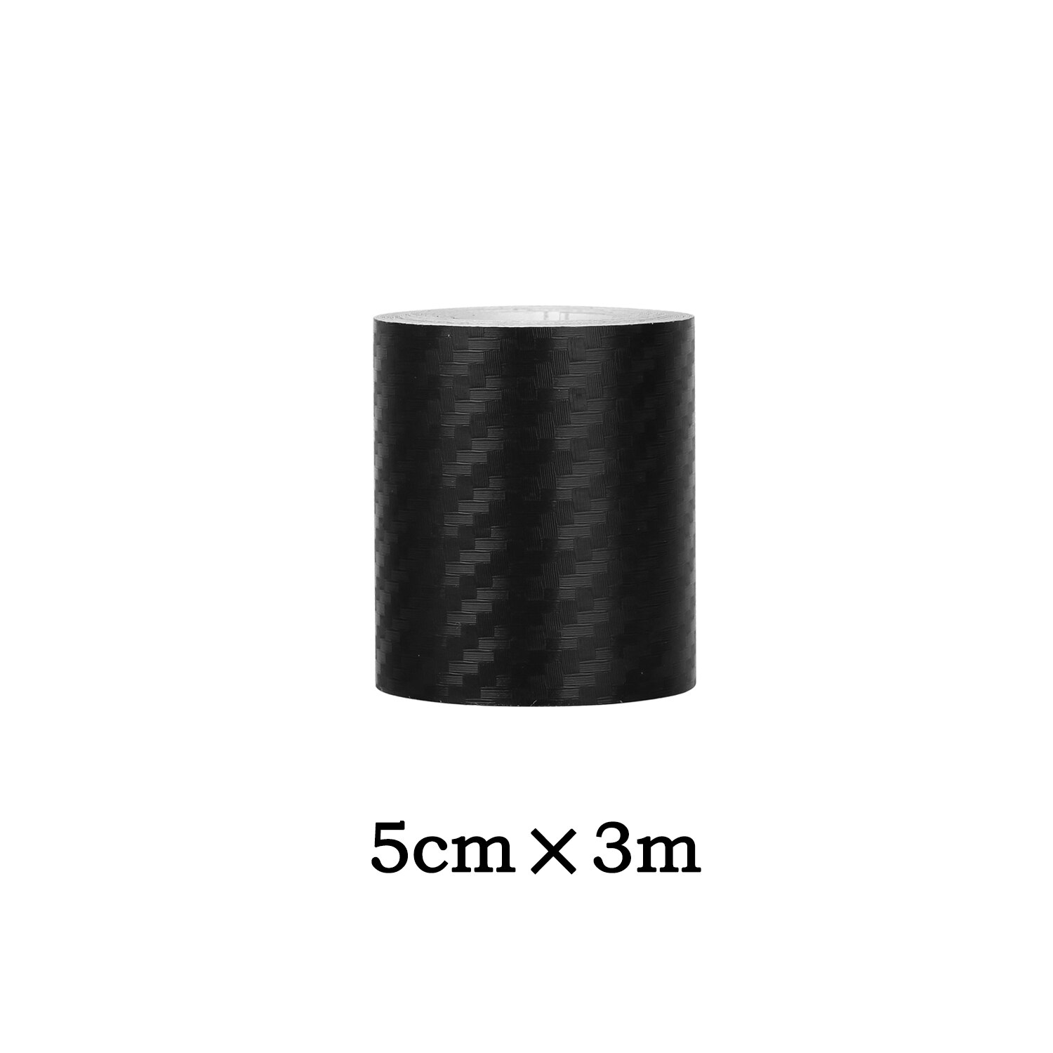3/5M Rolls Carbon Fiber Auto Sticker Anto Deur Kofferbak Beschermende Strip Auto Deur Drempel Anti Scratch Tape waterdichte Sticker: 5cmx3m