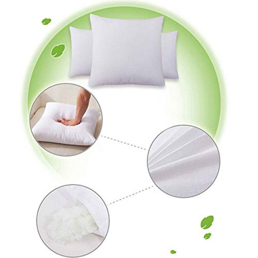 45*45Cm Vierkant Zacht Sierkussen Inner Kussen Insert Core Filler Thuis Beddengoed Artikelen Pp Katoen Kussens