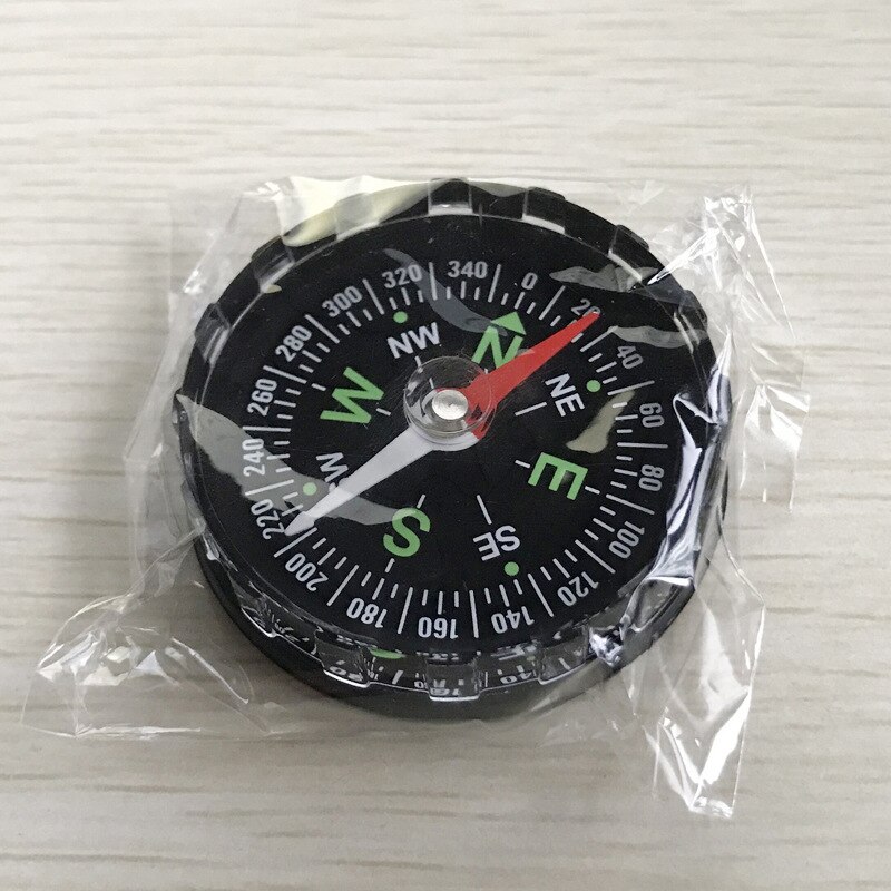 1PC Portable Mini Precise Compass Practical Guider for Camping Hiking North Navigation Survival Button Compass