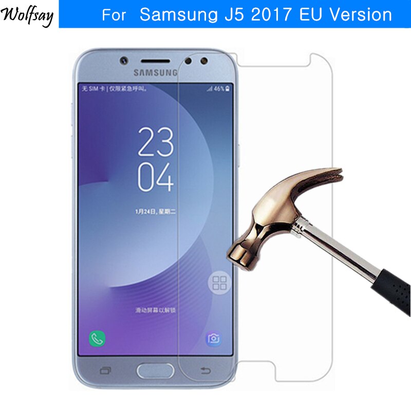 2 Pcs Voor Screen Protector Samsung Galaxy J5 Gehard Glas Voor Glas Samsung Galaxy J5 Beschermende Film J530F /Ds J530