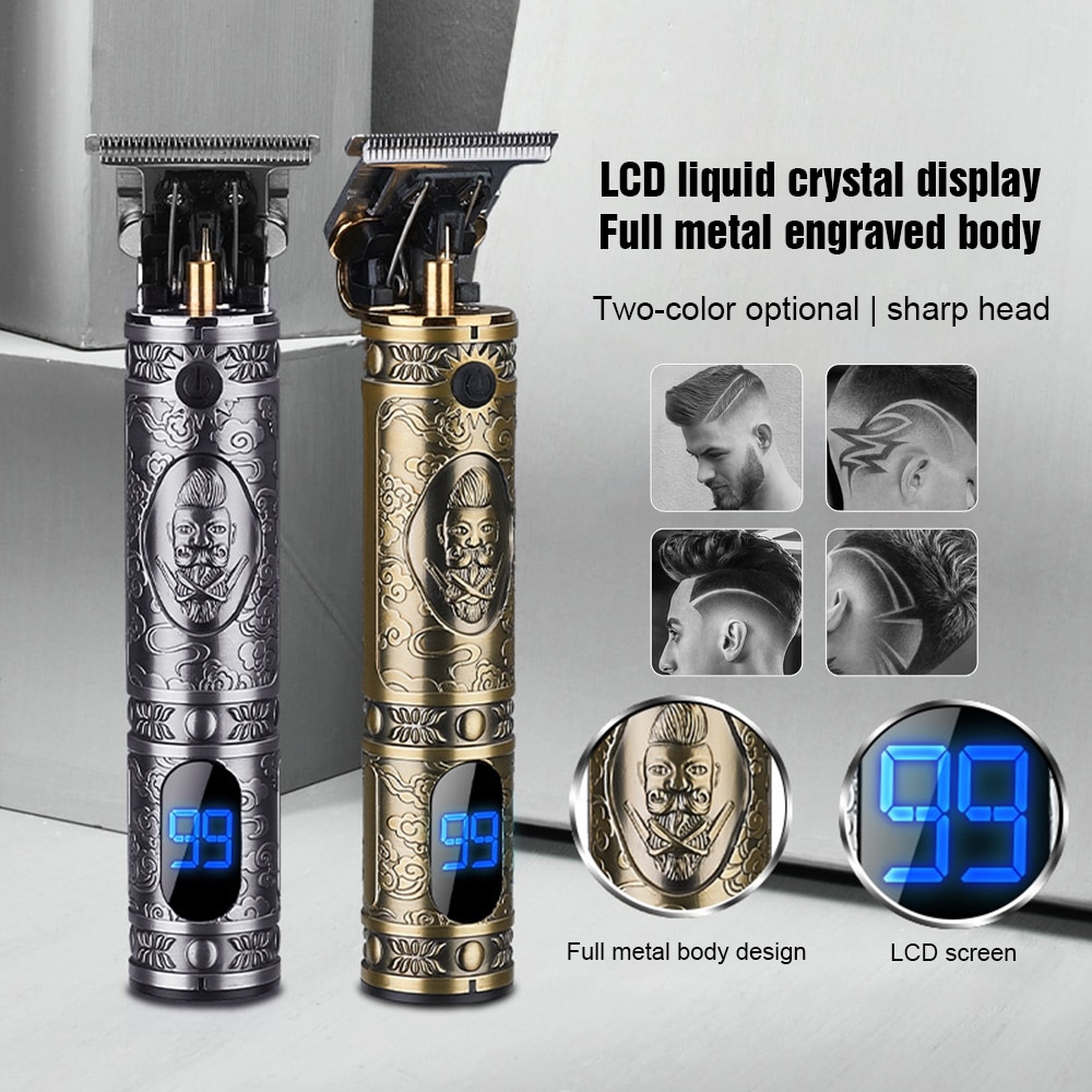 Elektrische Scheerapparaat Oplaadbare Elektrische Baard Trimmer Scheren Machine Voor Mannen Baard Razor Nat Droog Dual Gebruik Wasbaar scheermes