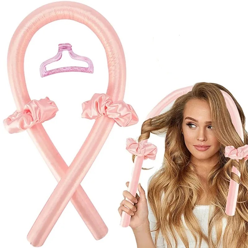 Woman Heatless Curling Rod Heatless Hair Curls Headband Make Hair Soft Shiny Hair Curler Hairdressing Tools Accessories