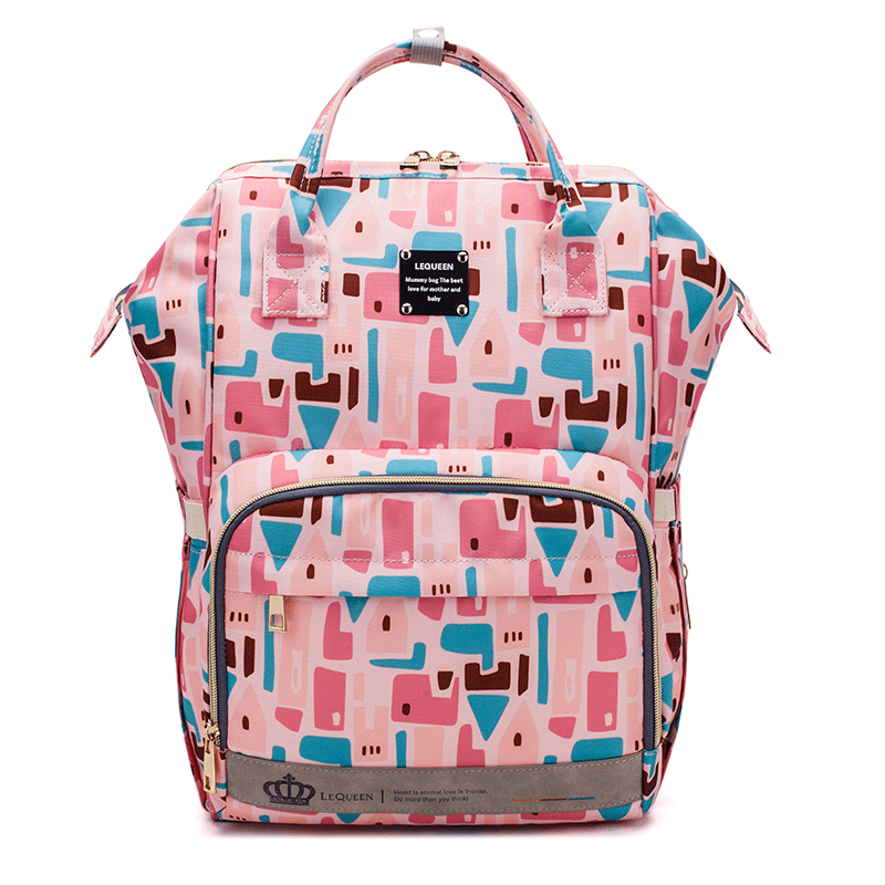 Lequeen — Sac à bandoulière tendance de créateur pour bébé, de maternité, à langer, de , accessoire de styliste, de grande capacité, à dos, sacoche de voyage, pour couches et soins: E