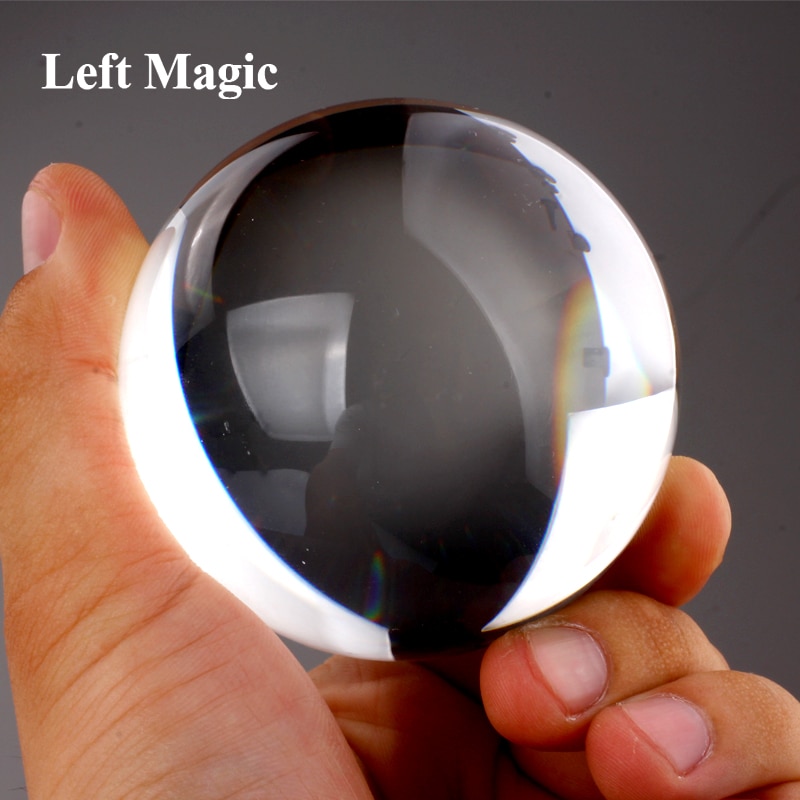 80 Mm Contact Juggling Ball Magic Tricks Crystal Ultra Clear 100% Acrylic Ball Manipulation Juggling Balls For Party Stage Magic