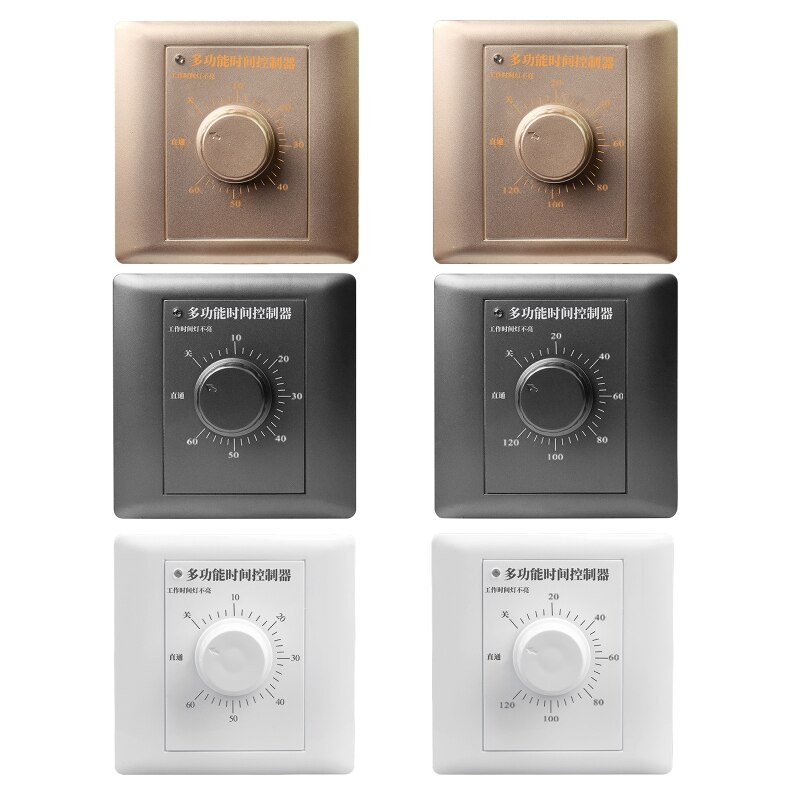 Time Switch Light Switch Sockets Countdown Timer 220V Switch Digital Timer Control Switch Socket Cover Plate Home