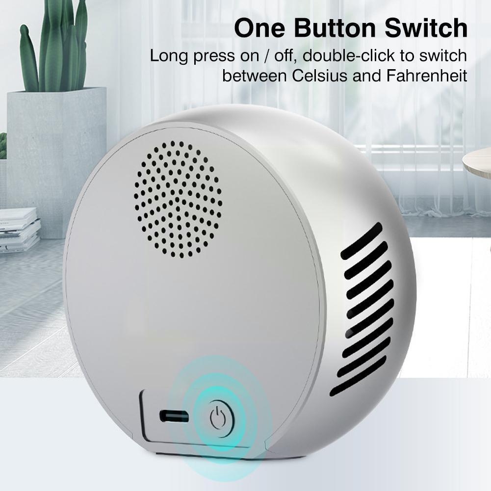 Infrared Co2 Thermometer Hygrometer For Home 3 In 1 Temperature Humidity Air Carbon Dioxide Sensor Monitor A2u4