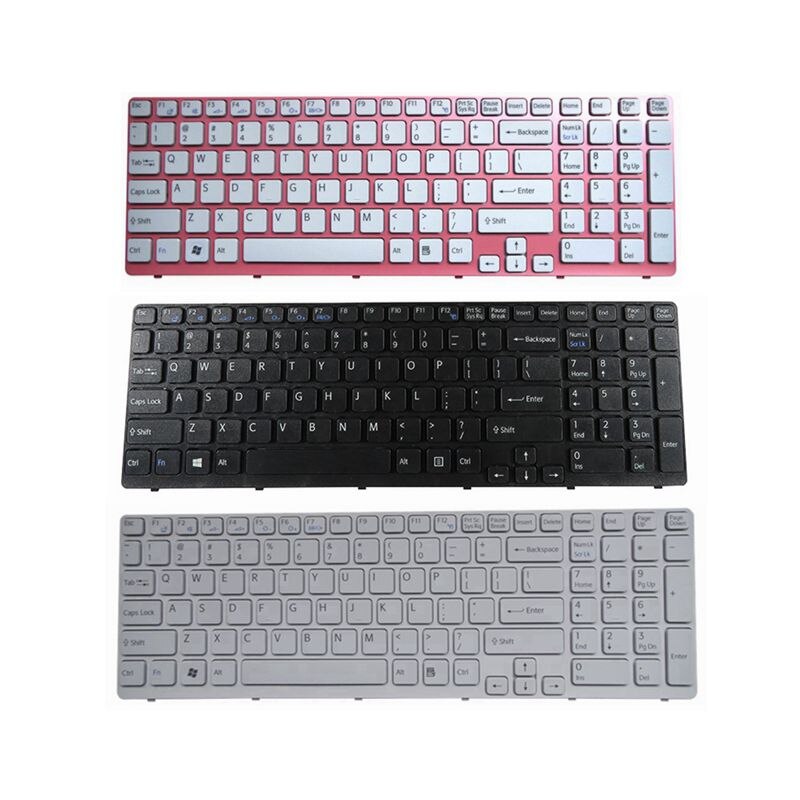 YALUZU US For SONY VAIO SVE15 SVE1511SAC SVE1512SHC SVE17 SVE1511S4C SVE151C11M SVE151E11T SVE15111 Keyboard