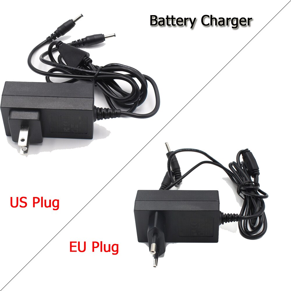 EU/US Plug Battery Charger Voor Qilove Li-Ion Batterij, Verwarmde Sokken/Verwarmde Handschoenen