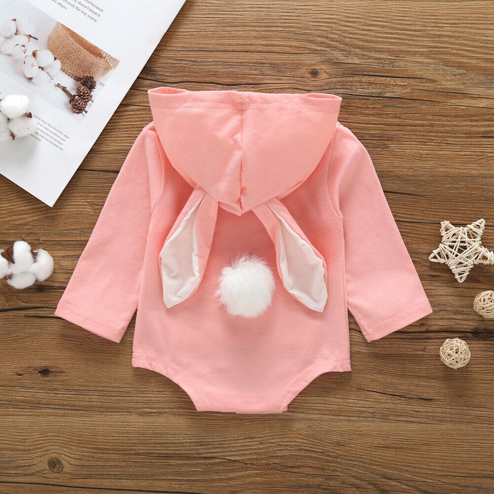 Easter Baby Infant Girl Boy Kids Clothes Outfits Long Sleeve Romper Jumpsuit Autumn Winter