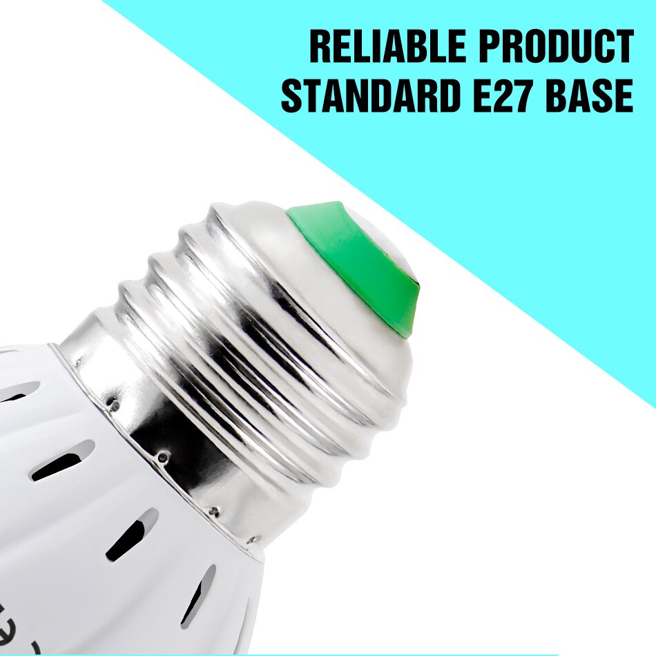 E27 E14 UV Desinfection Lamp LED Sterilizer Lamp MR16 LED UVC Germicidal Bulb GU10 Ultraviolet Light 48 60 80LEDs B22 UV Lamp