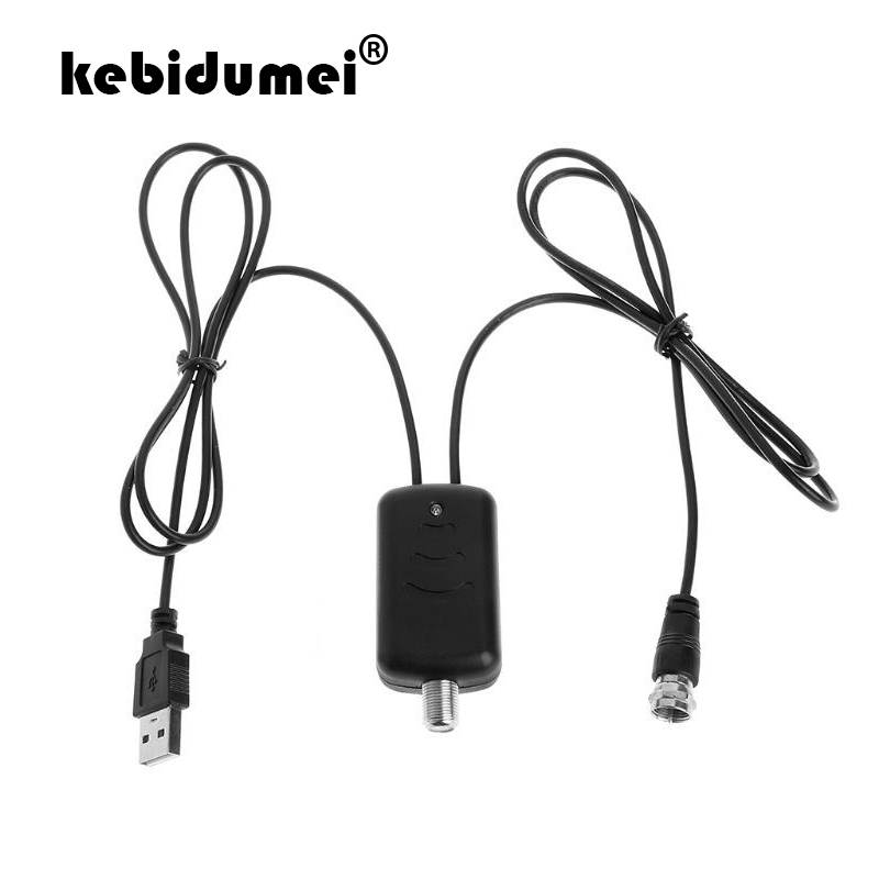 Kebidumei Professionelle HDTV Atenna Signal Booster Verstärker TV Antenne hoch gewinnen HDTV Geräuscharm Signal Booster