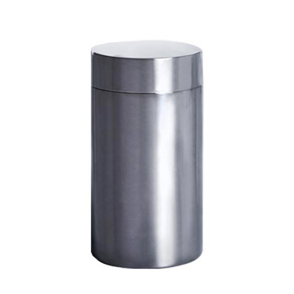 304 Stainless Steel Tea Pot Thickened Portable Travel Portable Small Storage Sealed Tank Tea Leaves Can Storage Box Container: Default Title