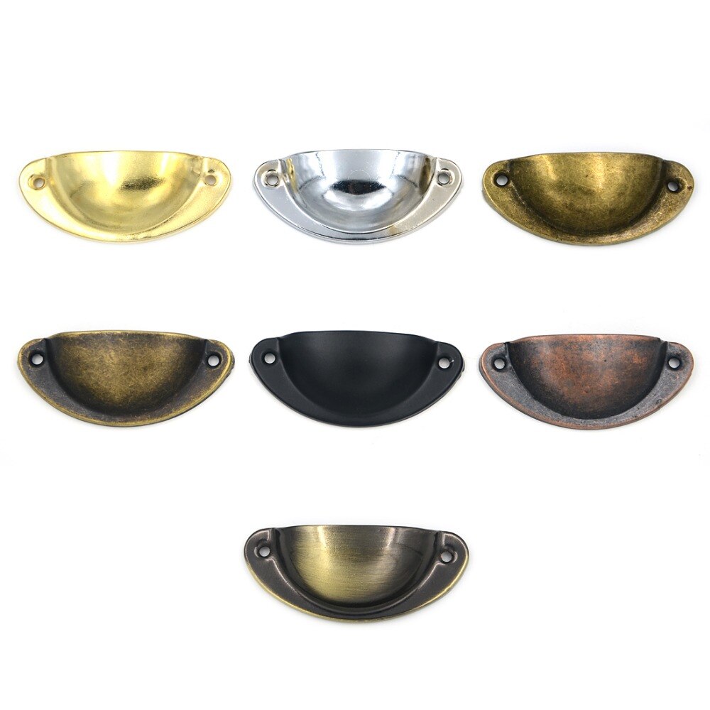 Shell Kast 5 stks Zwart Kleur Halve Cirkel Shell Kastdeur Kas... – Grandado