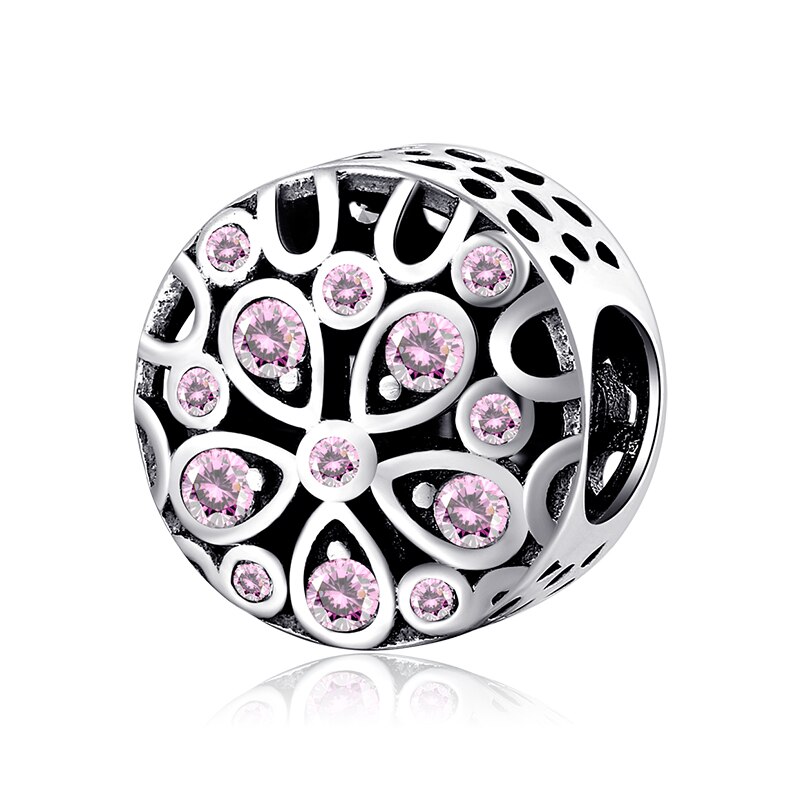 Liefde Sprookje 925 Sterling Zilveren Hart Bloem Huis Kralen Fit Originele Europese Bedelarmband Sieraden Maken: PC0215