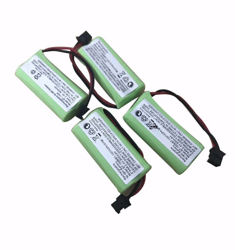 2.4v 800mAH Ni-MH Rechargeable Battery For Uniden BT-1008 BT-1016 BT-1021 BT-1025 BT1021 BT1025 CPH-515B