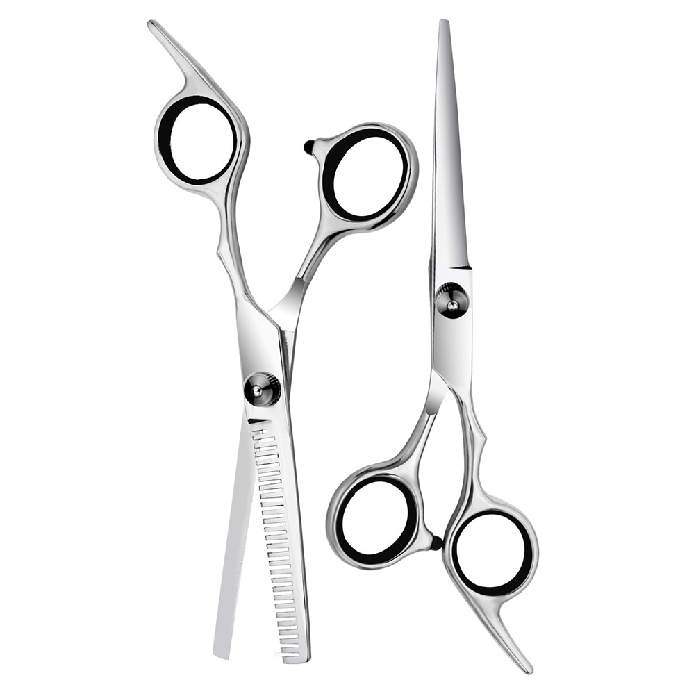 10Pcs Haircutting Set Hairdressing Scissors Set for Home or Salon