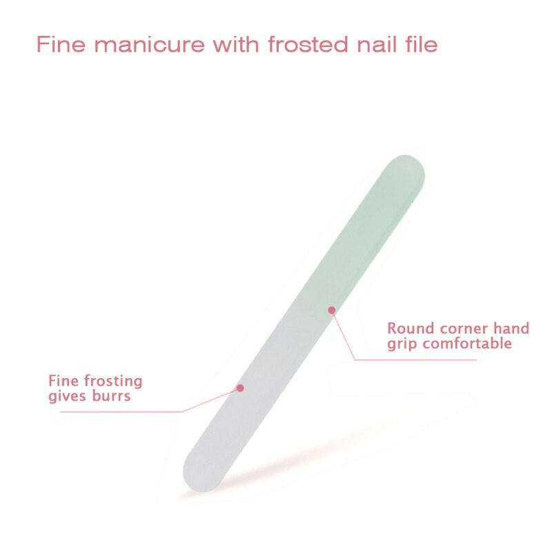 Kit Portable pour soins des ongles 4 en 1 | Ensemble de meulage en verre ABS en acier inoxydable, bébé coupe-ongles + ciseaux + lime à ongles + pincettes