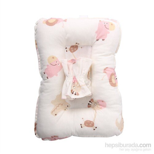 Baby Nursing Pillow Animal Kingdom Pink