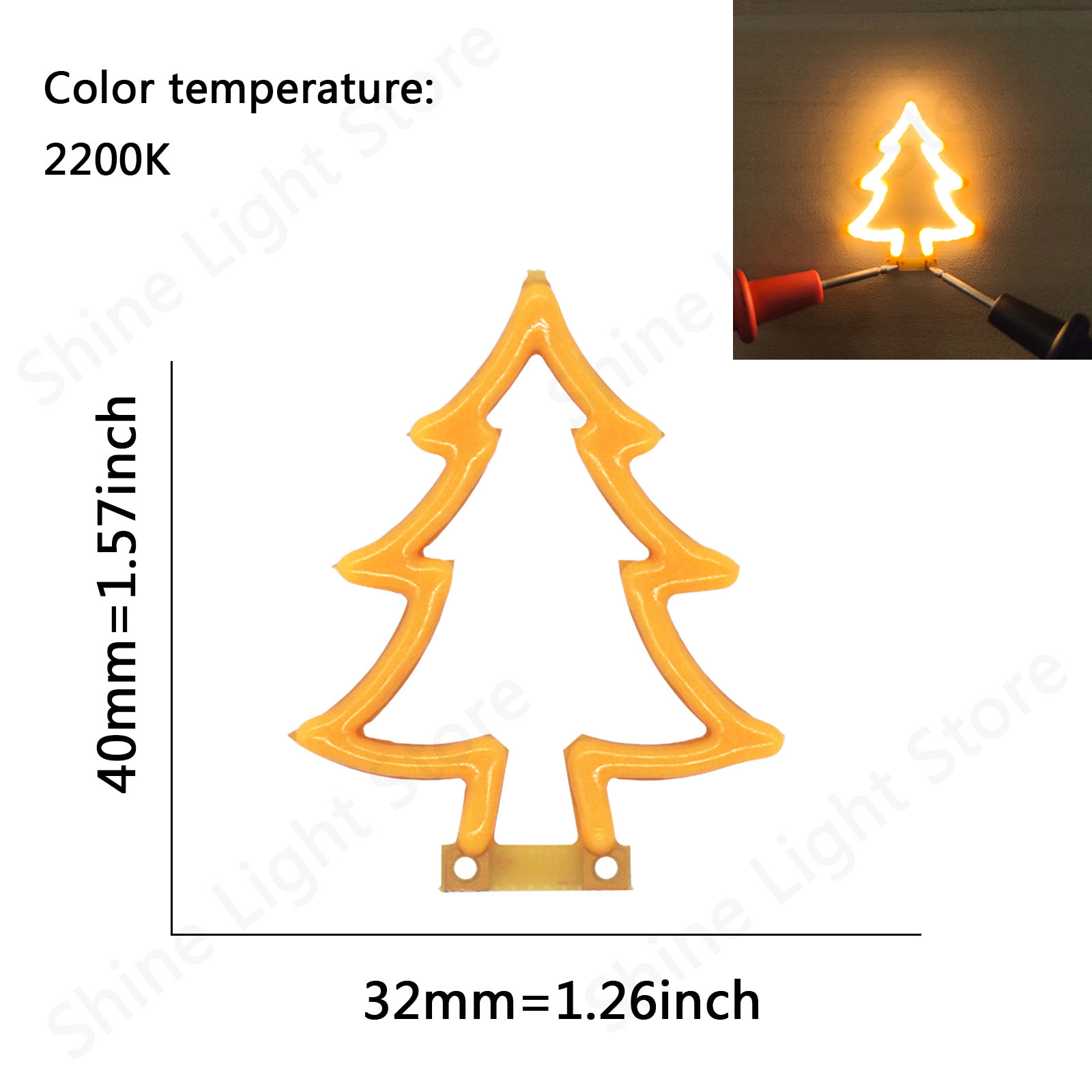 Velas LED COB Micro Flash Edison 3V LED diodo de filamento de Color de cumpleaños decoración de letras de amor accesorios de bombilla DIY: Azul