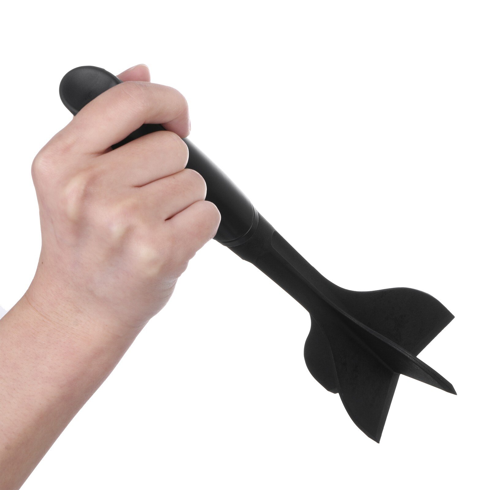 Kitchen Burger Meat Cleaver High Temperature Black Stirring Meat Cutting Tool Restaurant Cooking Seasoning Crushing Tool