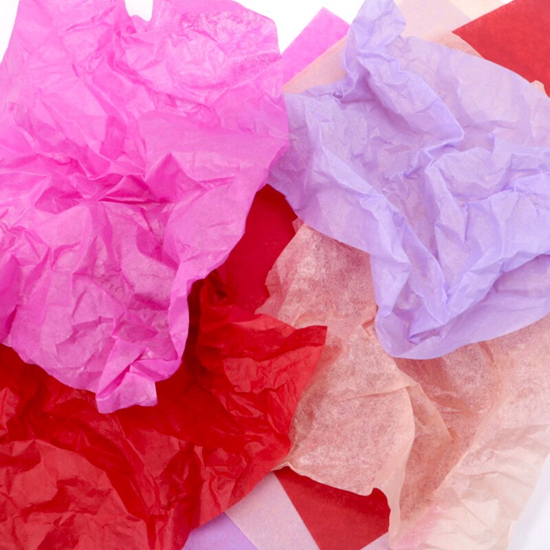 100 fogli/pacco fodera in carta velina per abbigliamento camicia scarpe fai da te fatti a mano A4 traslucido carta da imballaggio per vino confezione regalo