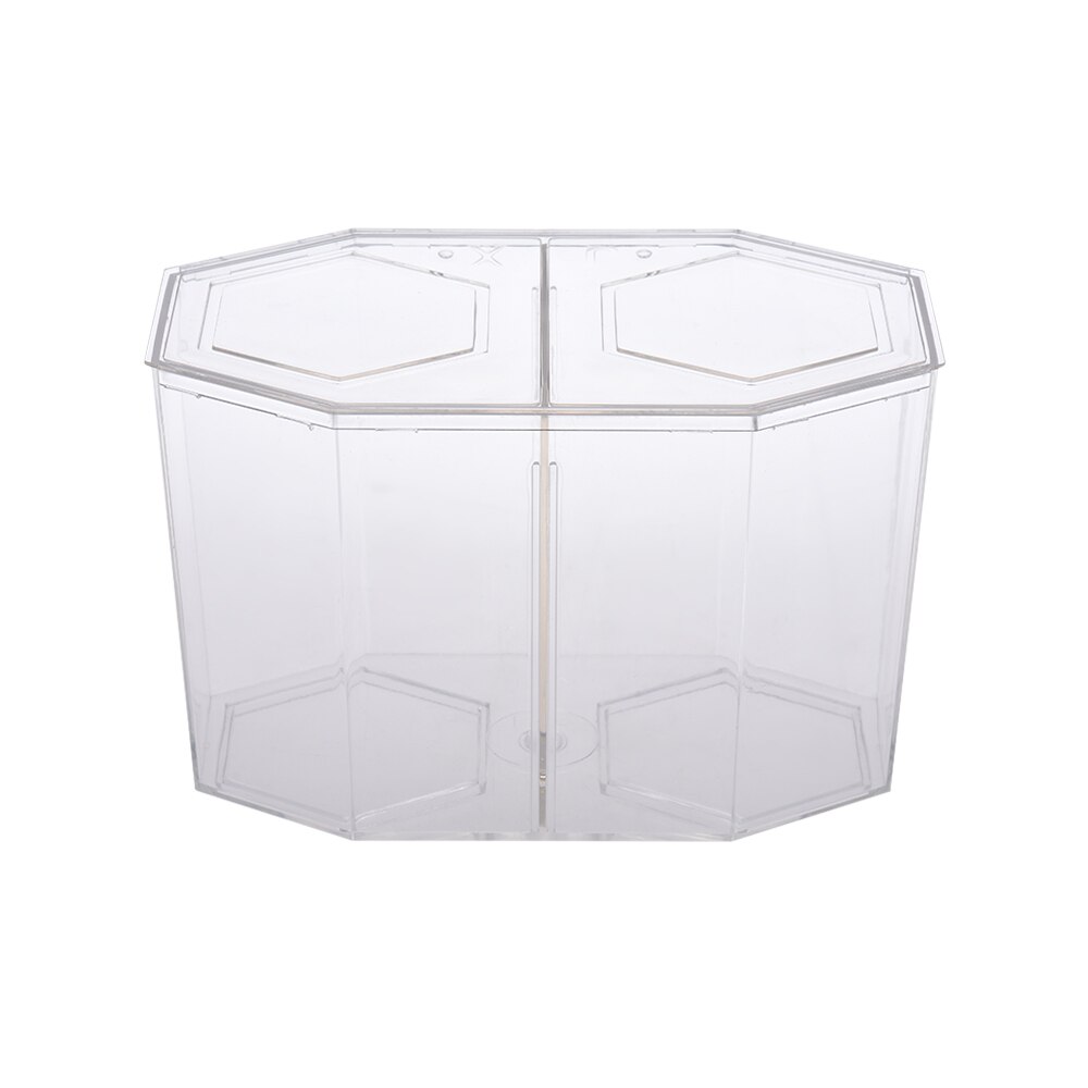 Aquarium Mini Fish Tank Desktop Fish Tank Betta Box Breeder House with Divider Transparent Fish Aquarium Pet Accessories