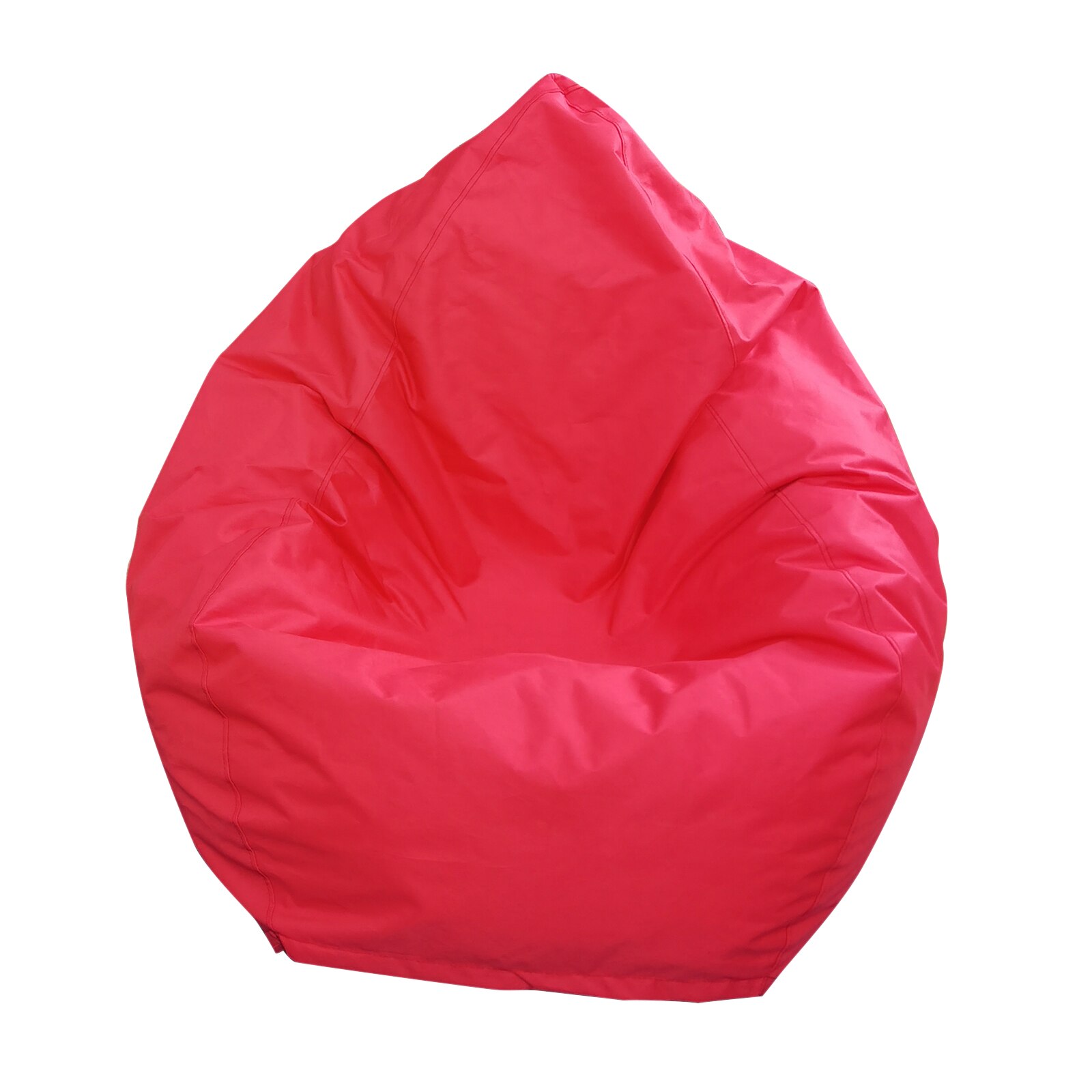 Sac de haricot canapés couverture sans remplissage couverture de chaise souple chaise longue siège haricot sac salon meubles jouets vêtements organisateur de stockage: Rouge