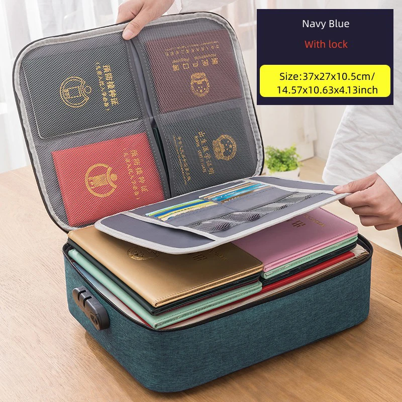 Document Storage Bag Organizer Boxes Bins Baskets Drawer Container Home Storage Organization Accessories Supplies: Yellow