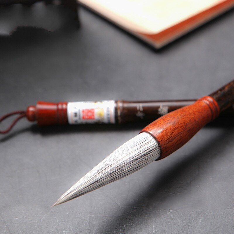 Traditional Chinese Writing Brushes Weasel Hair Writing Brush for Calligraphy Painting Practice Caligrafia Craft Supply