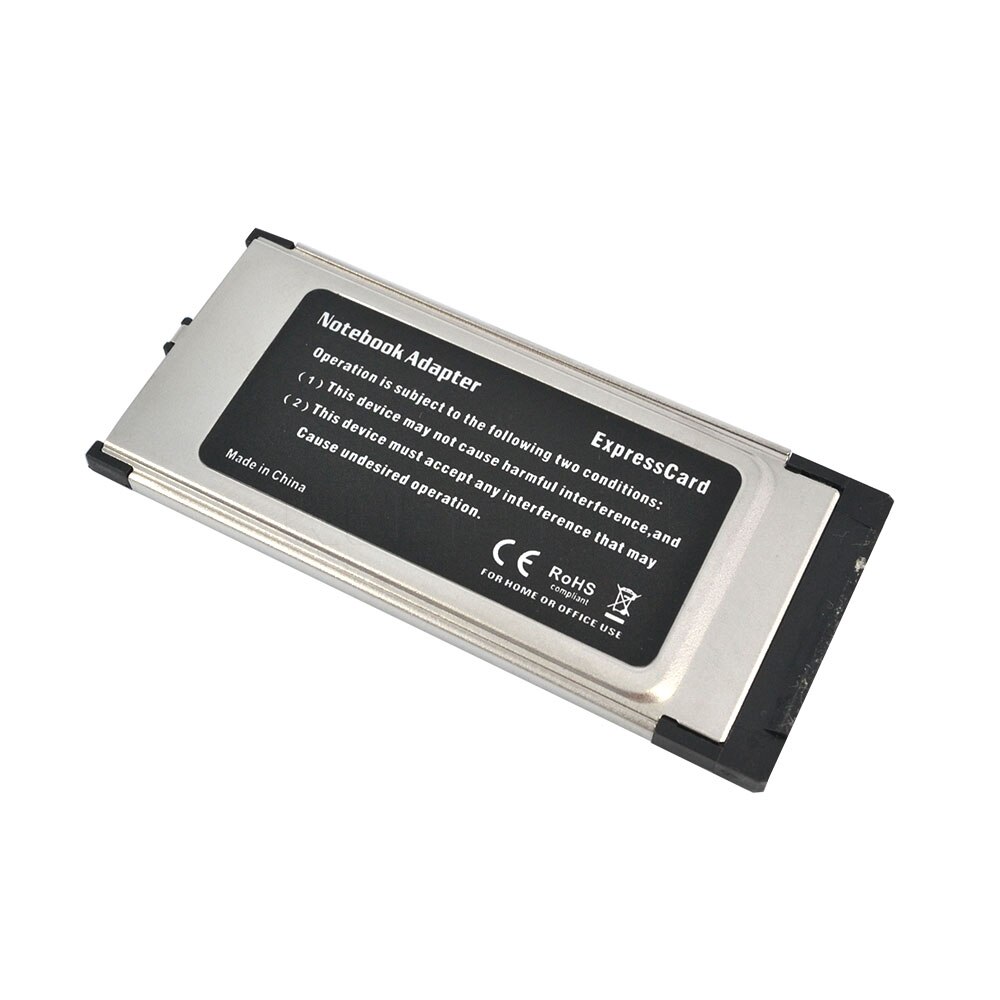 Kebidumei Super Vitesse Express Carte ExpressCard 34mm à 5gbps Double 2 Ports USB 3.0 Carte Ajouter Sur Cartes