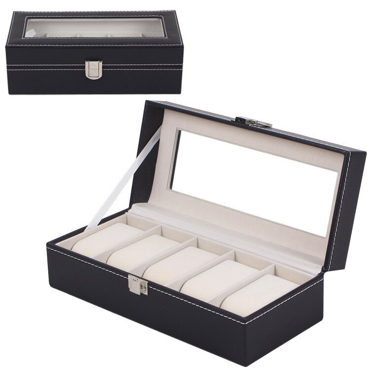 Watch box spot 2 3 4 5 6 10 watch storage box Watch jewelry box packaging: 5