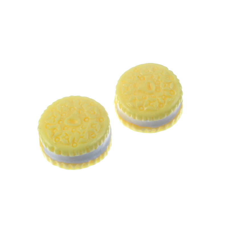 20 Uds. De galletas redondas de resina de 15mm, cabujón, decoración de fondo plano, manualidades, adornos para álbumes de recortes, accesorios Diy