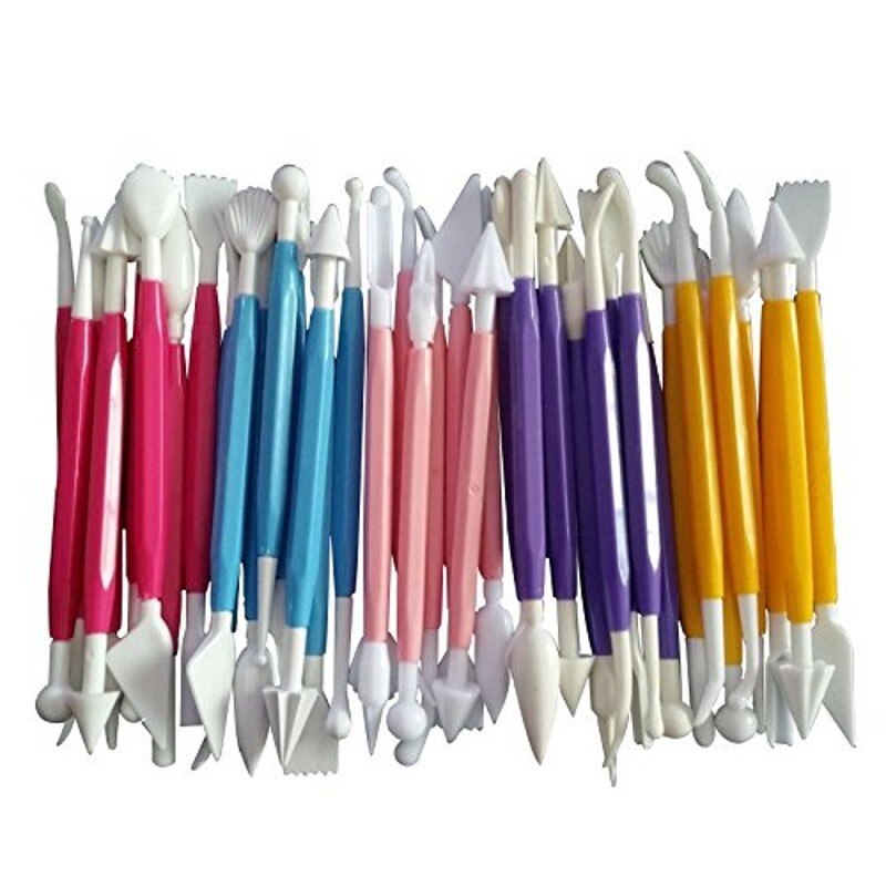 8 pièces/ensemble gâteau pâtisserie sculpté bricolage gâteau décoration outils Fondant chocolat support fleur utiliser des outils accessoires de cuisine