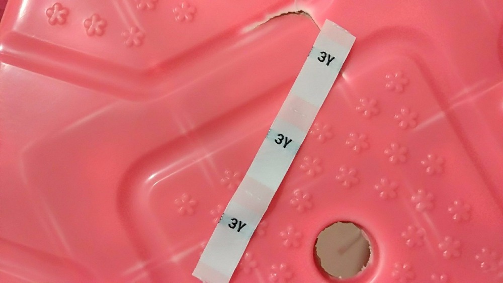 100Stck Weiß Polyester tuch größe Etikett 2Y 3Y 4Y 5Y 6Y 7Y 0-3m 3-6m 6-9m 9-12m 12-18m 18-24m
