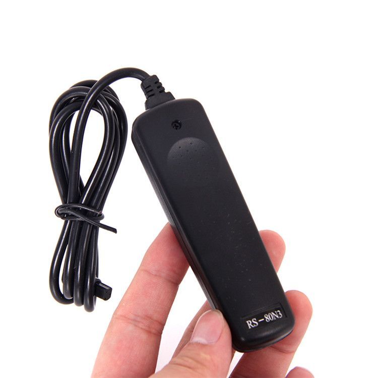 Télécommande Déclencheur Câble RS-80N3 pour EOS 10D 20D 30D 40D 50D 7D 6D 5D 1D 1Ds 1V & 3 Appareil Photo REFLEX
