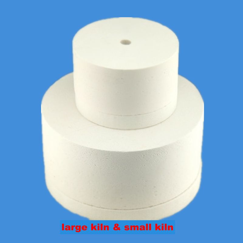 Big set of 2 microwave glass kiln for fused glass in microwave kiln 2pcs/lot small & large kiln