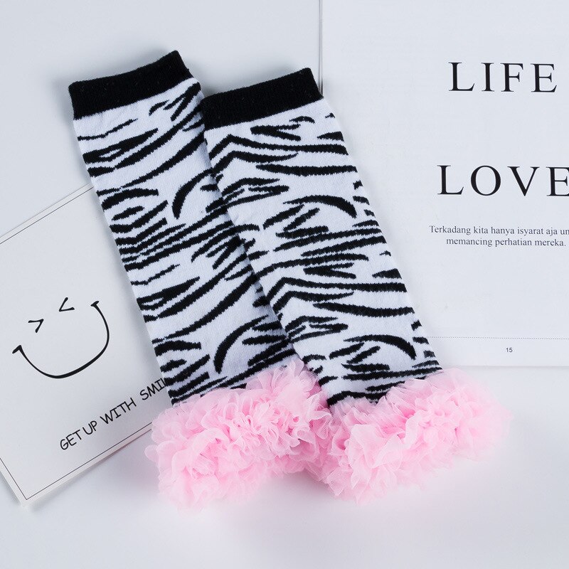 Cute Baby Girl Leg Warmers Legwarmers Birthday Party Cute Socks Kinderkleding Meisjes Legging Infanil Flower Ruffle Leg Warmer: WA141