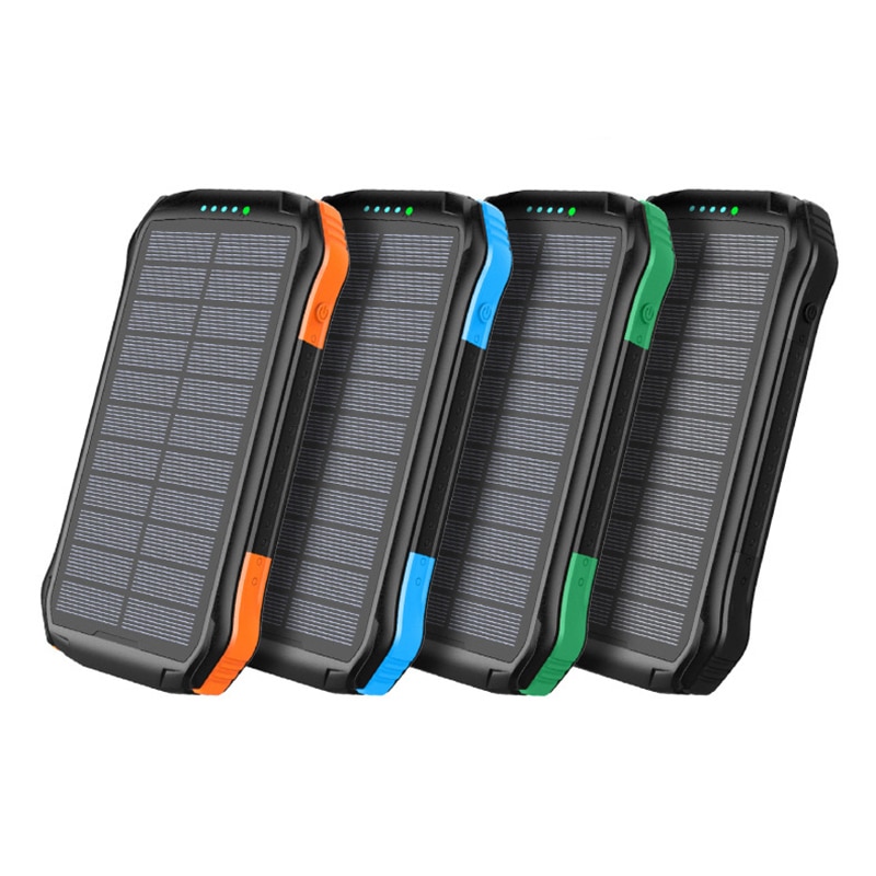 80000mAh Bank energii słonecznej szybkie ładowanie Powerbank 18W rodzaj-c Poverbank dla Samsung PD iPhone 11 zawodowiec