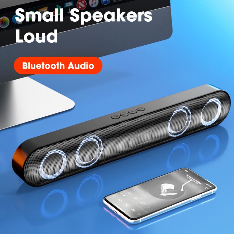 Bluetooth Wireless Game Speaker soundbar Portable True Wireless Powerful Bass Smart Speaker 18H Play-time Clear Stereo Sound