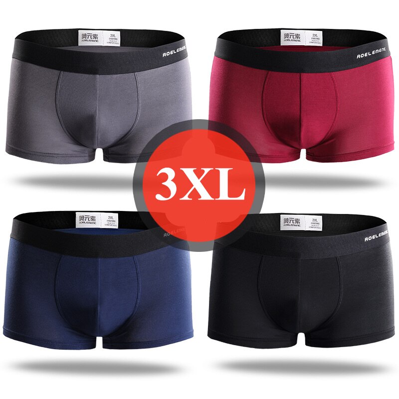 Xiaomi Mijia boxer mens underwear men Modal underpants male panties shorts underwear boxer shorts four seasons wearable 4pcs: 105-3XL