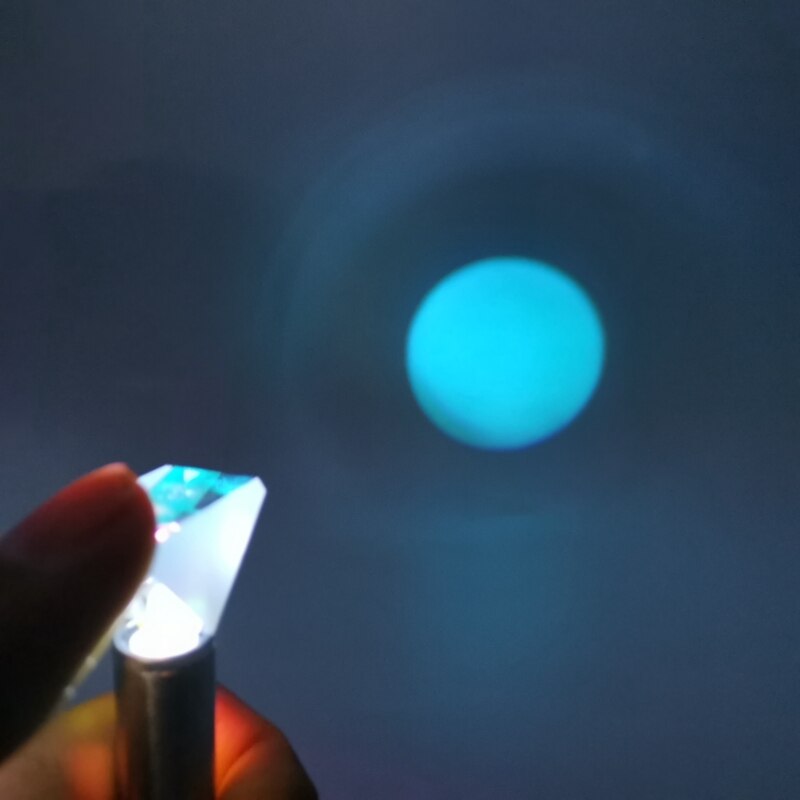 Prism Lens Factory Dichroic Glass Production Optical Lens Various Sizes Custom