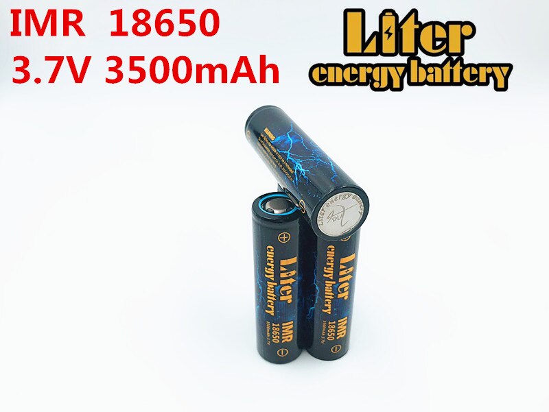 Liter energy battery 6PCS IMR18650 3.7V 4.8A 3500MAH 18650 Li-ion rechargeable battery for tablet pc 7-9 inch Flashlight